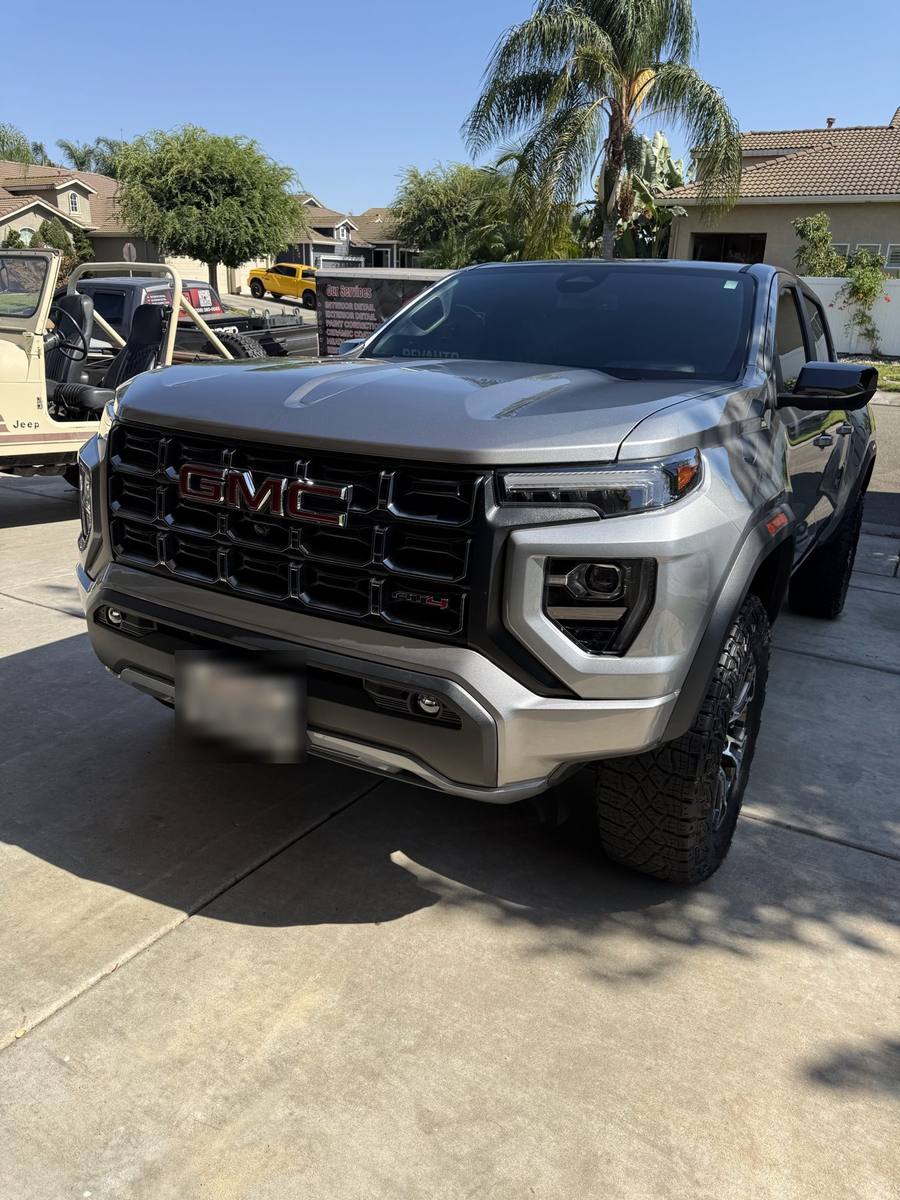 GMC Canyon. 3-Star package on a working truck