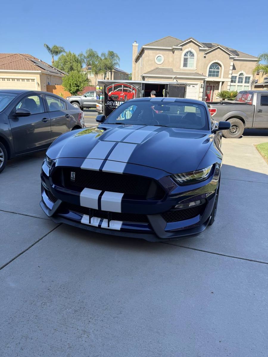 Shelby GT350 Mustang. 3-Star Detail Package with wax